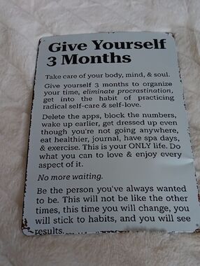 Motivational Sign Inspirational Quota